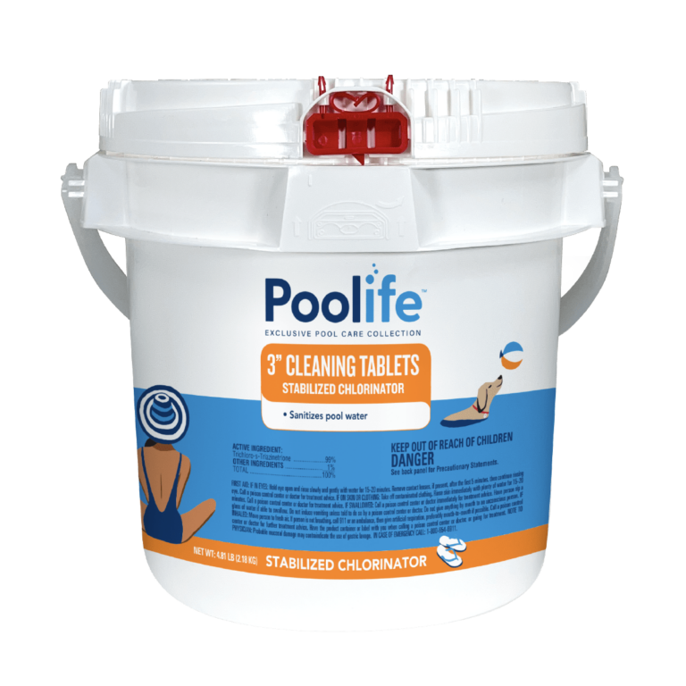 Poolife™ 3” Cleaning Tablets 3 Inch Chlorine Tablets Poolife