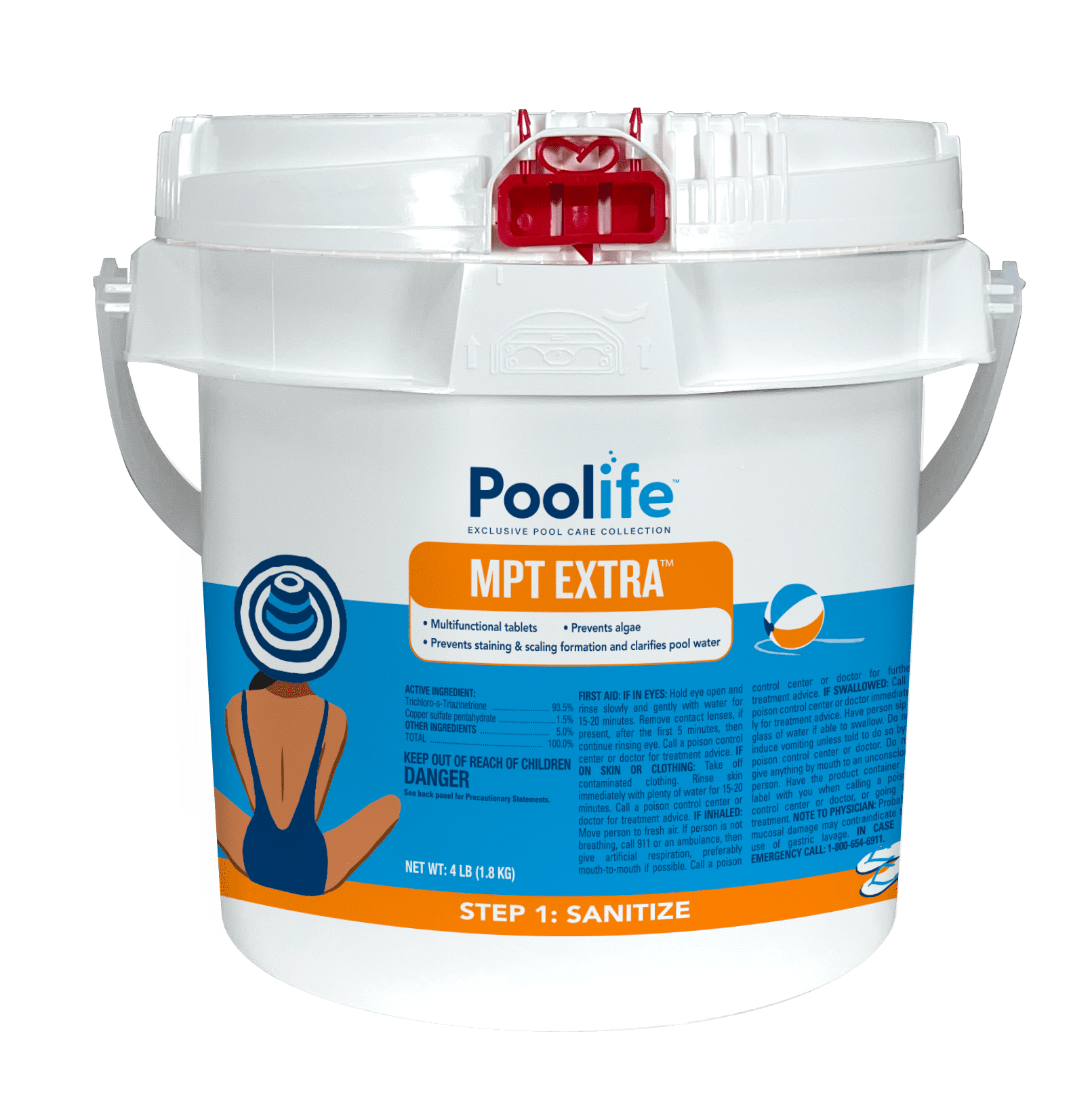 Poolife MPT Extra front of bucket