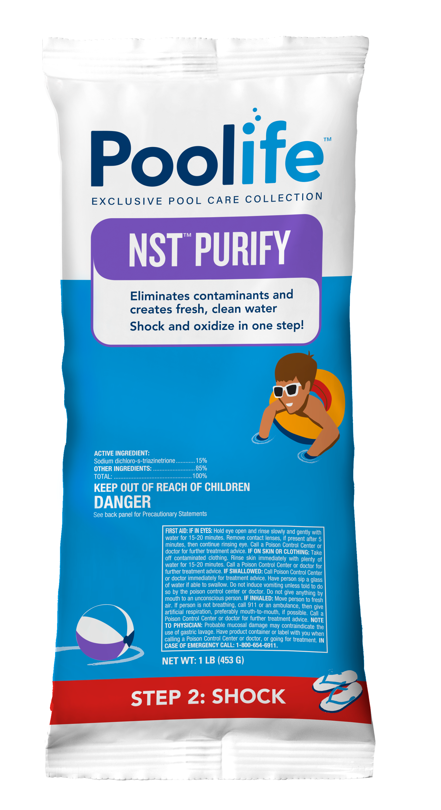 Poolife NST Purify front of pack