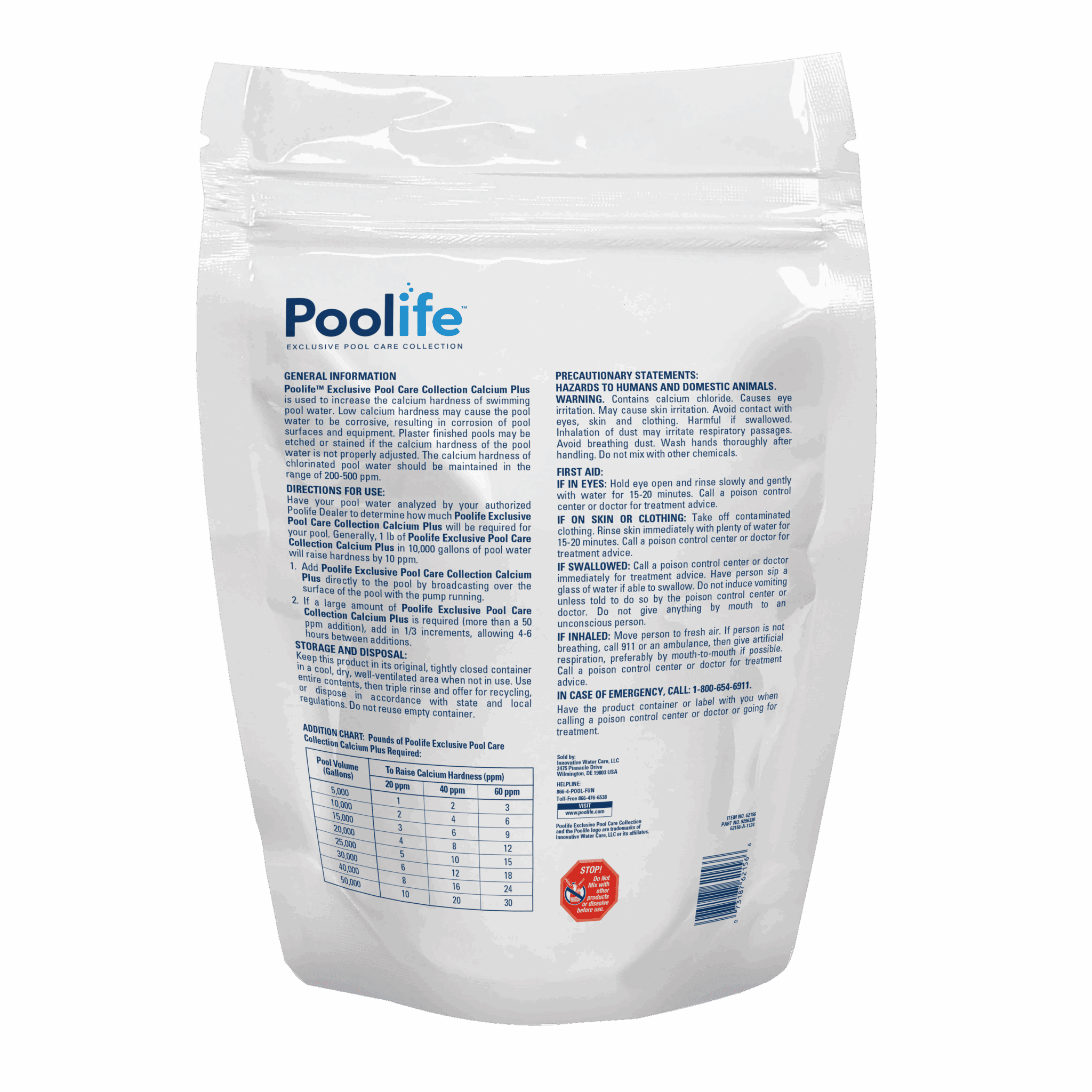 Poolife™ Calcium Plus Pool Water Hardness Increaser | Poolife™